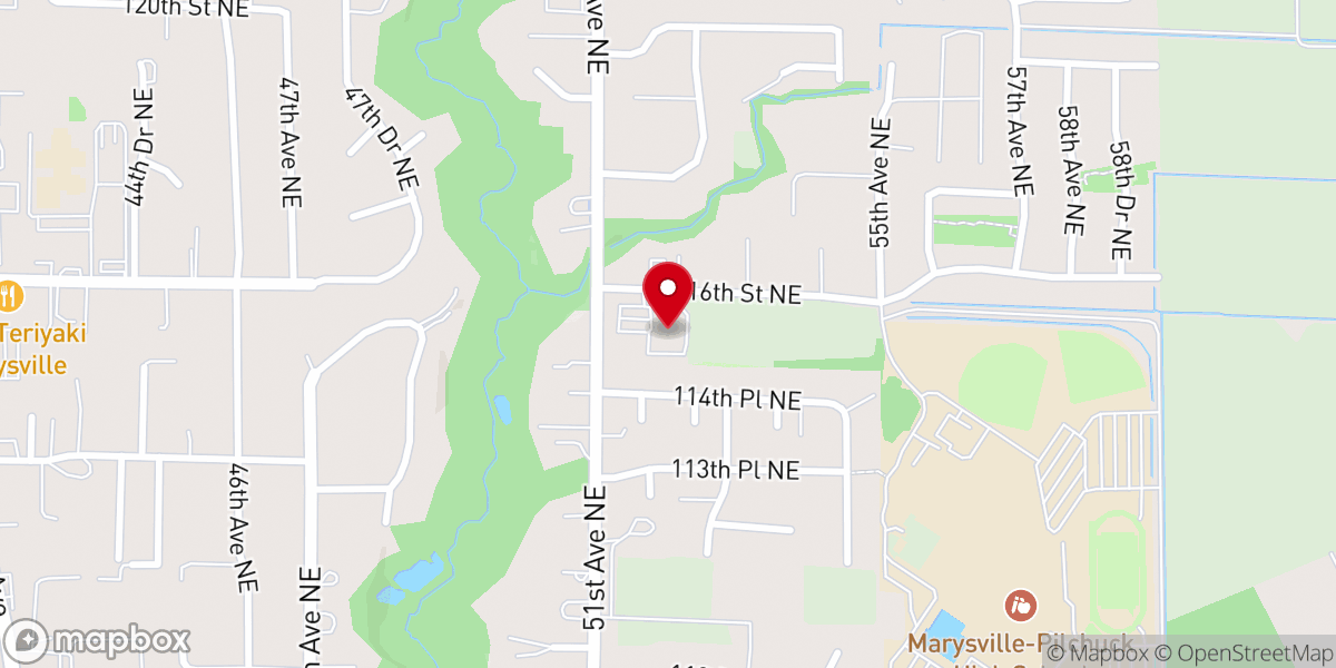 Map showing location of Shoultes Gospell Hall
