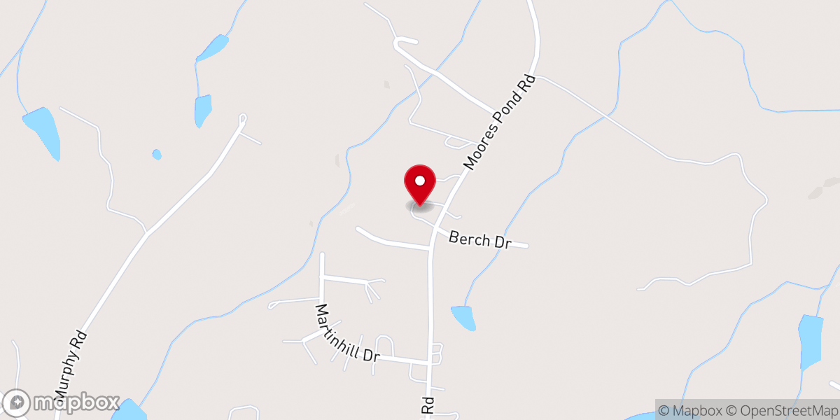 Map showing location of Little Zion Missionary Baptist
