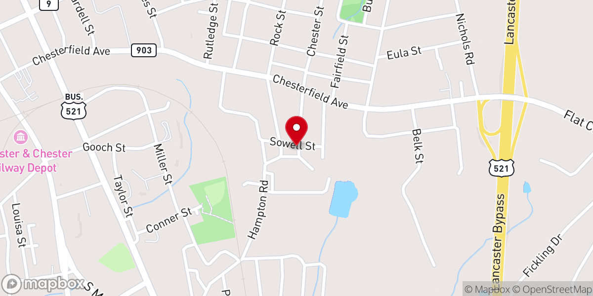 Map showing location of Deliverance Word of Faith Church
