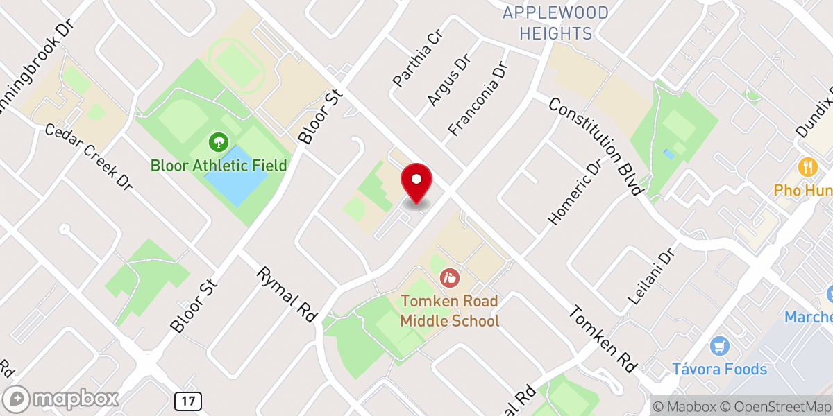 Map showing location of St. Patrick's Roman Catholic Church