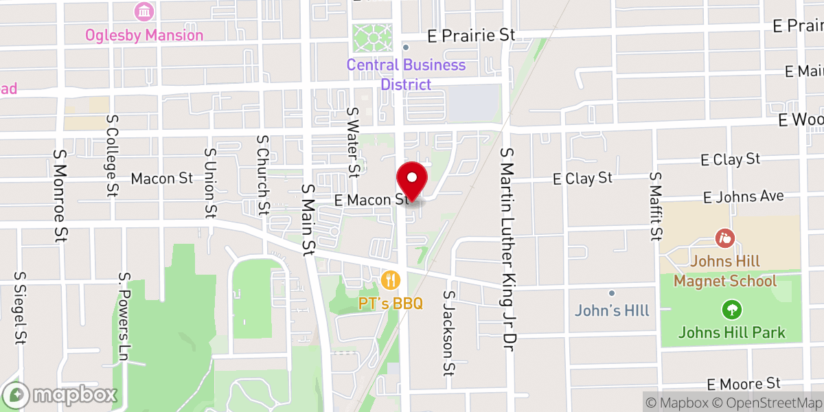 Map showing location of Church of the Living God CWFF 46