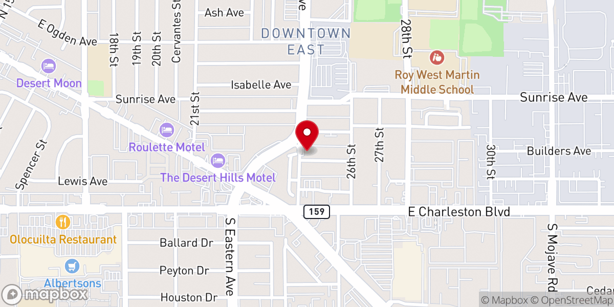 Map showing location of Ministerios Ebenezer tabernáculo de Adonai