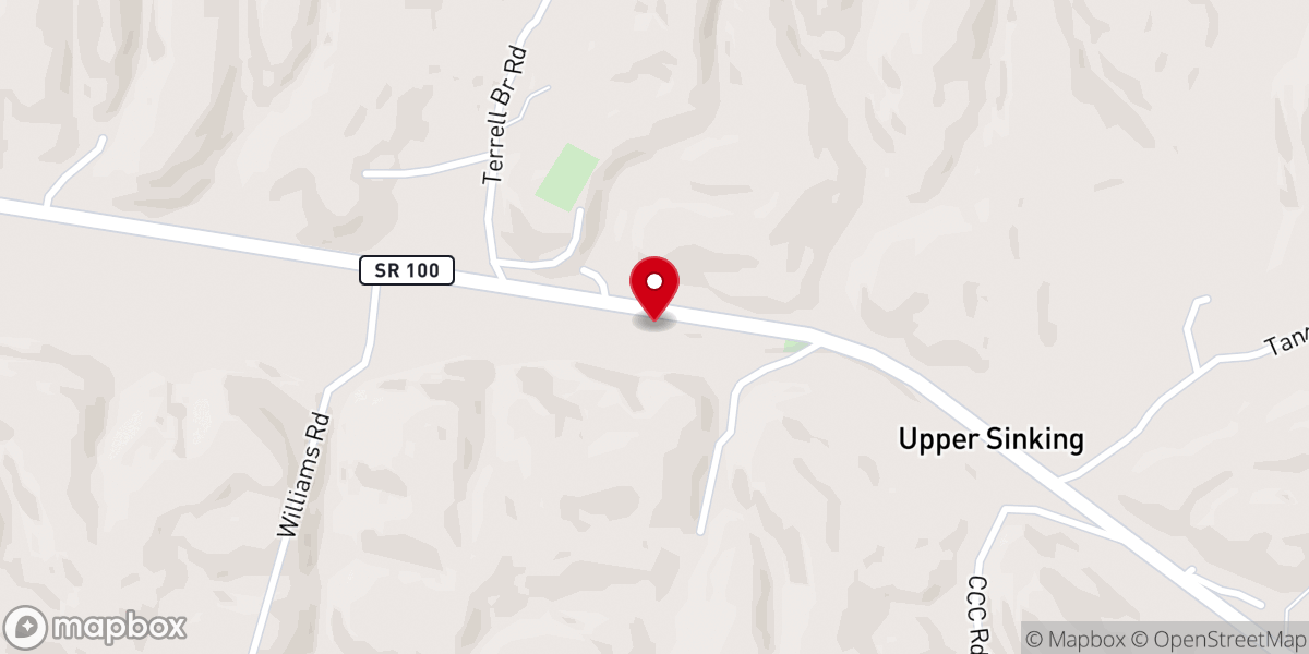 Map showing location of Free Spirit Church