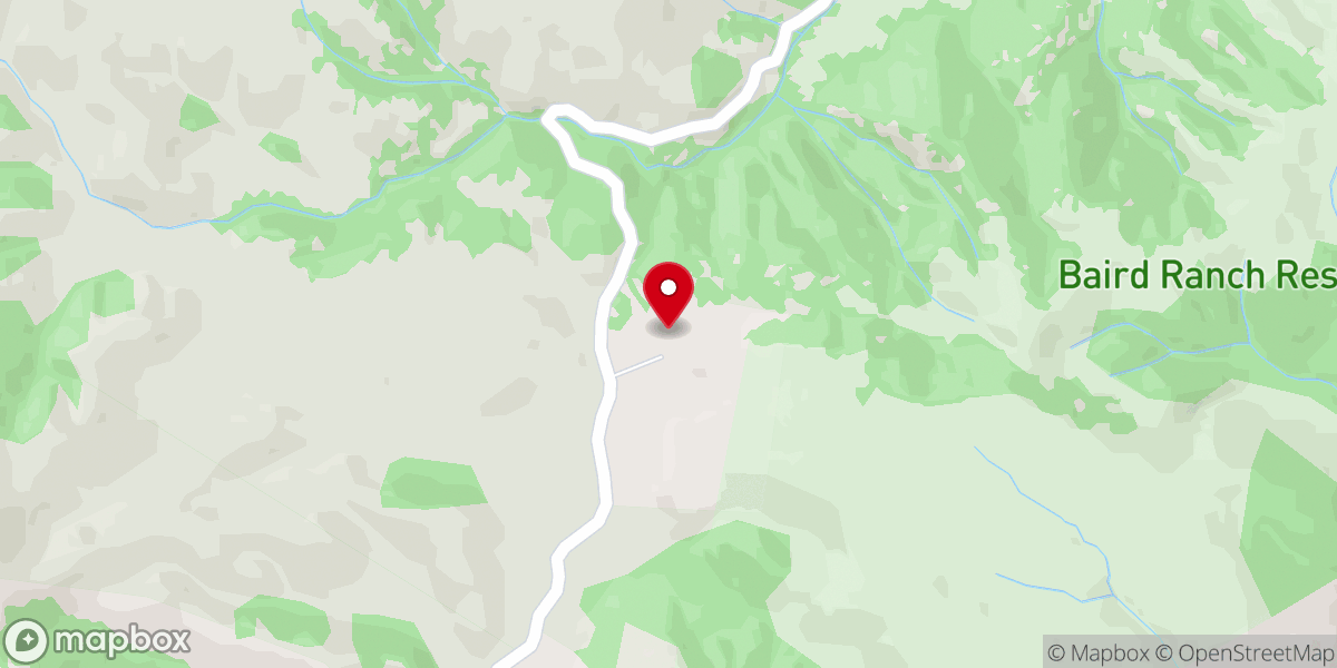 Map showing location of Willow Heights Mansion