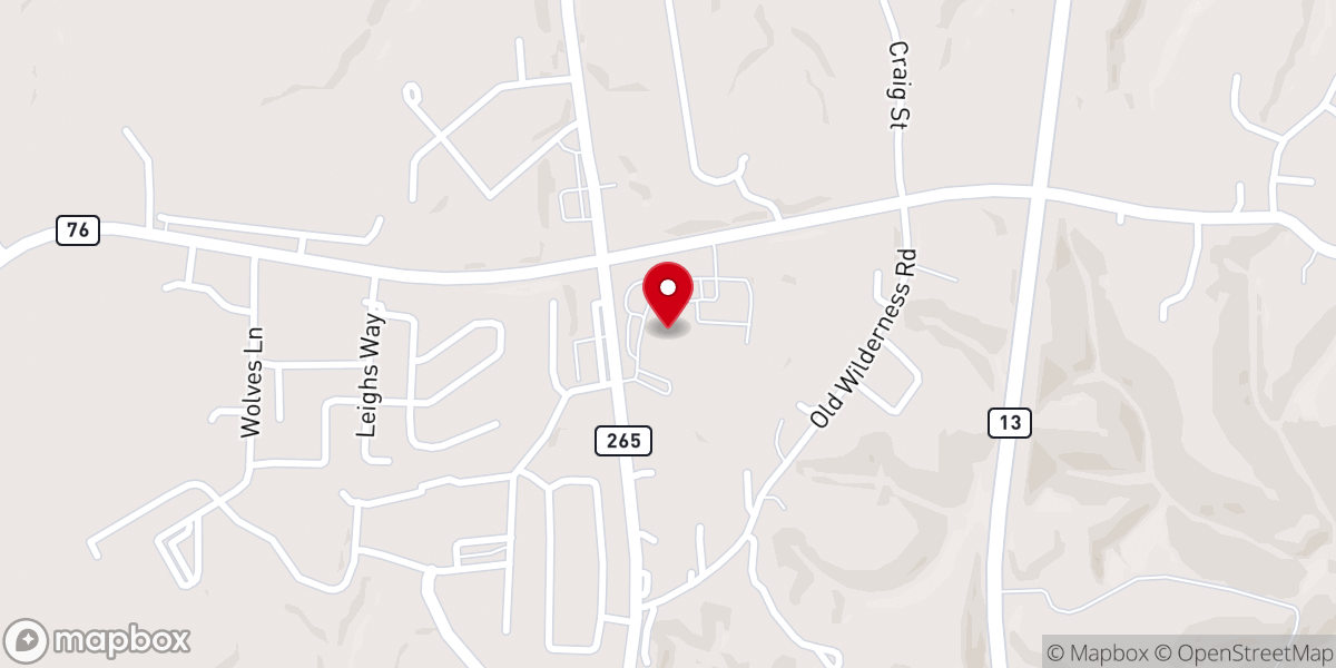 Map showing location of New Testament Christian Church