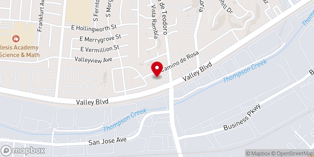 Map showing location of Covering Church