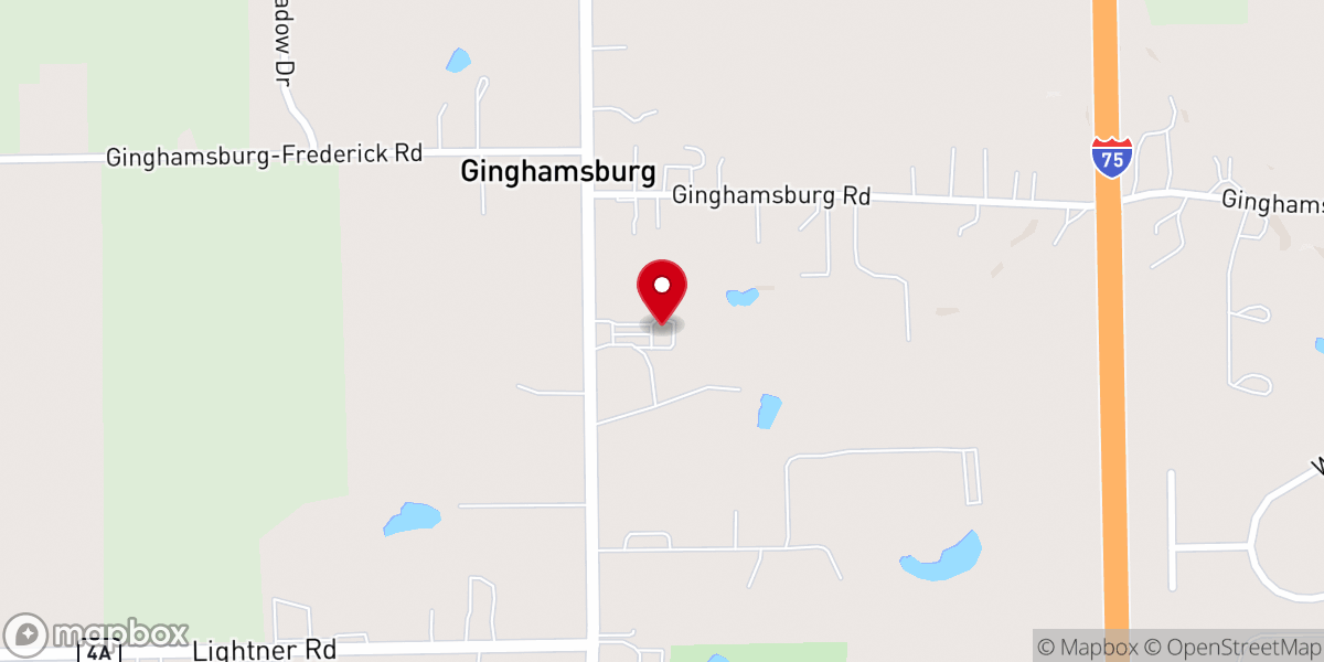 Map showing location of New Path Inc. - Food Distribution Center