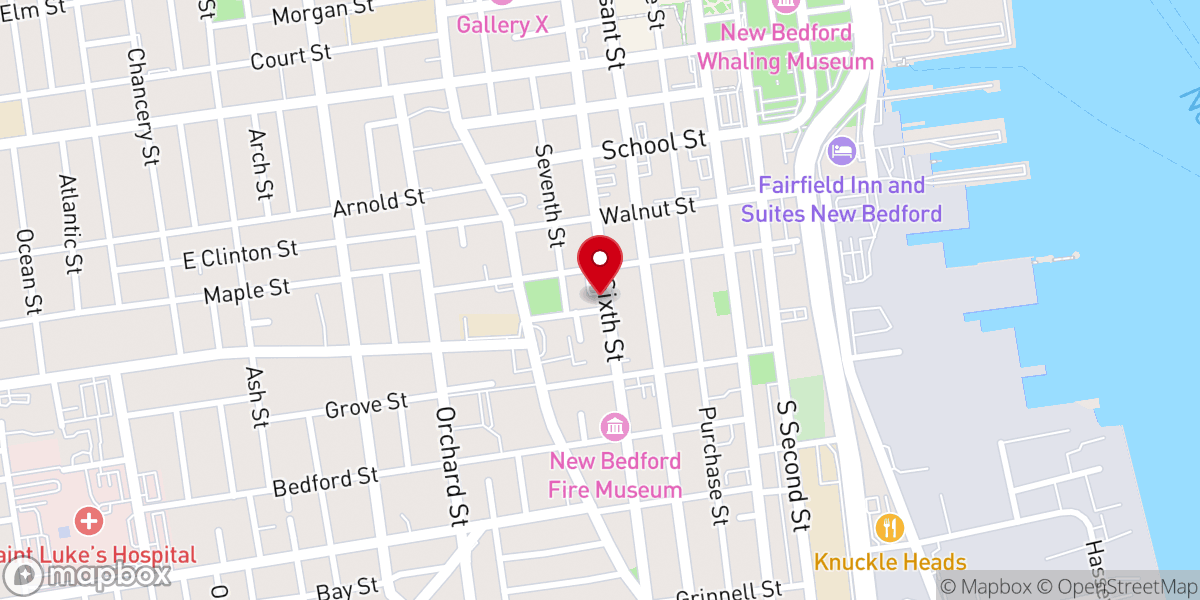 Map showing location of Our Lady of the Assumption Church