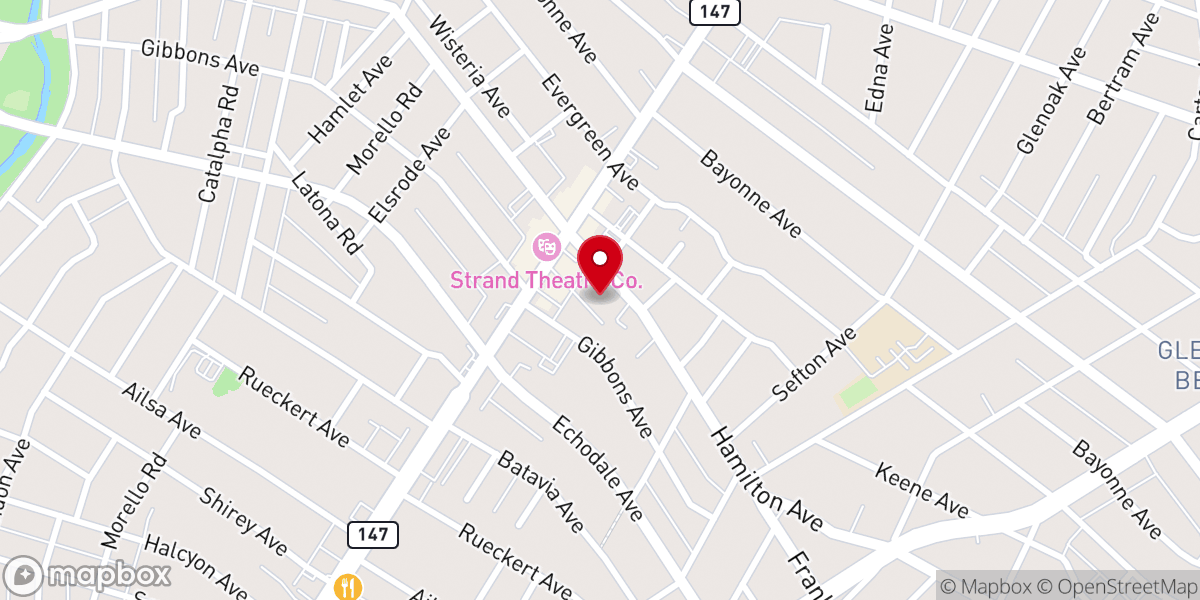 Map showing location of New Start Church
