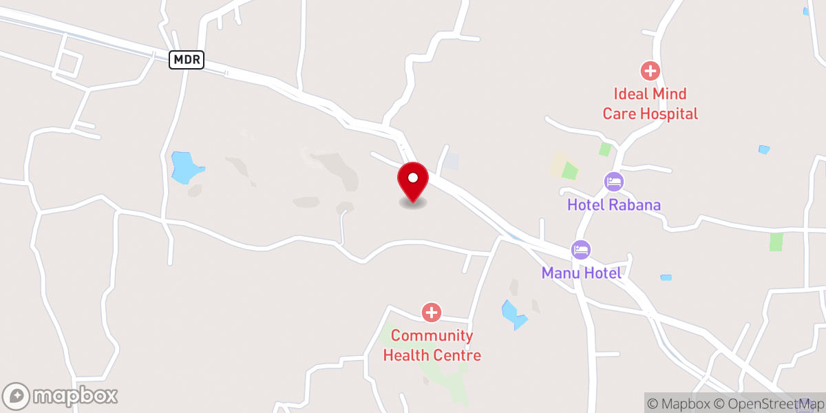 Map showing location of IPC Horeb Church