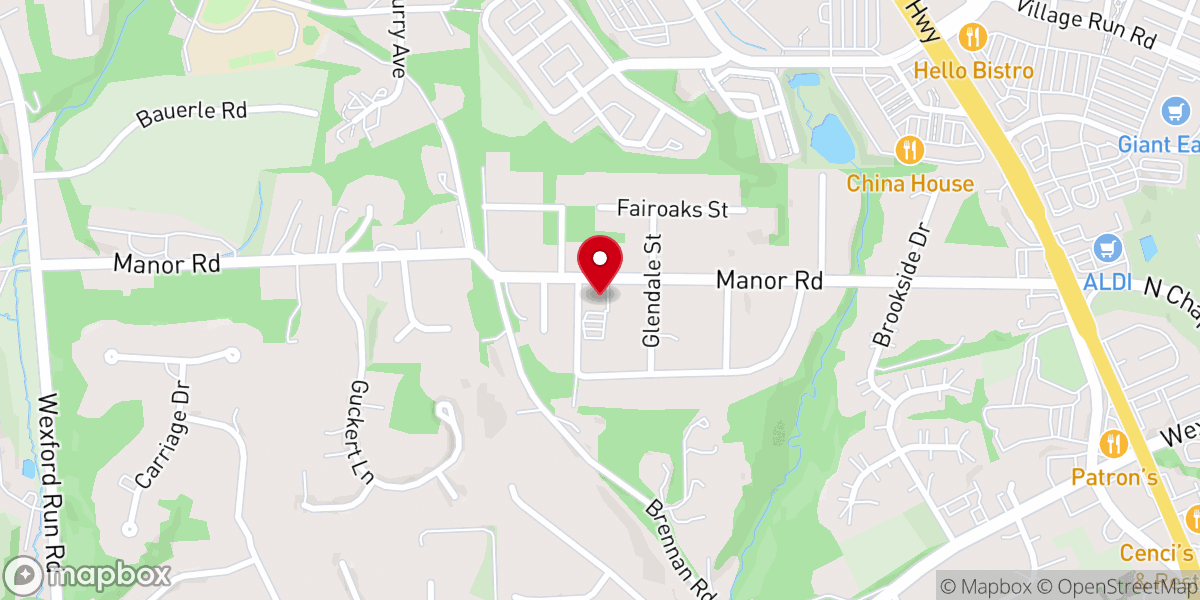 Map showing location of Salem United Methodist Church