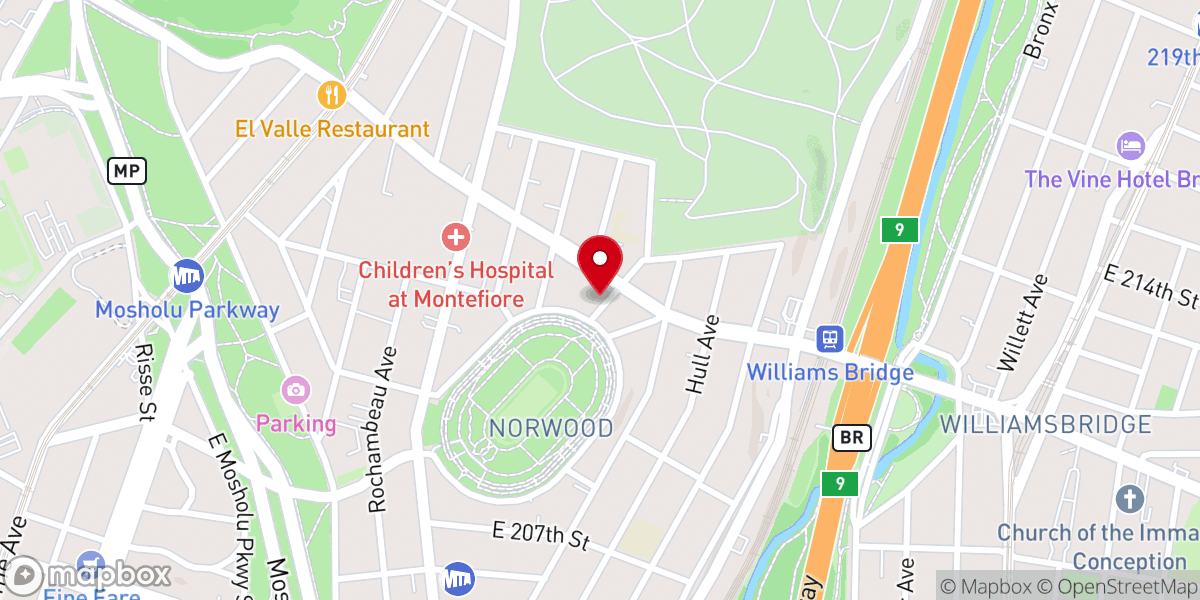 Map showing location of Congregation of the Living God