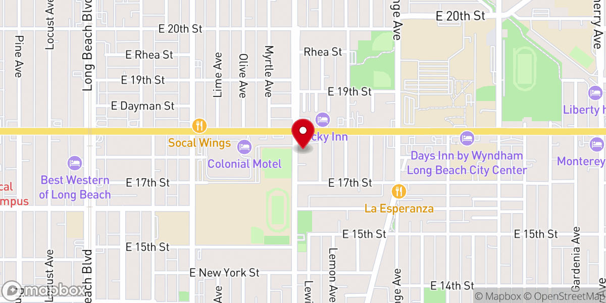 Map showing location of Love First Community Fellowship