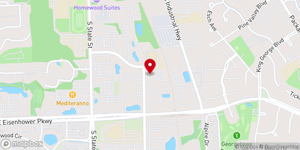 Map showing location of Grace Ann Arbor Church