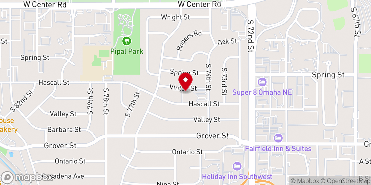 Map showing location of St. Joan Of Arc Catholic Church