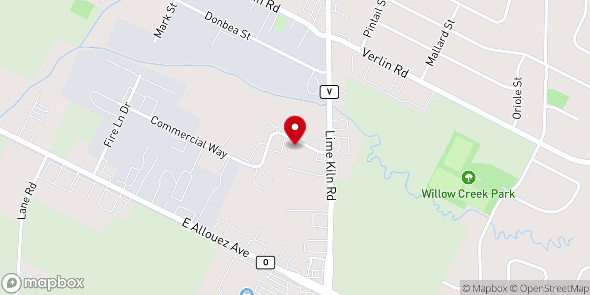 Map showing location of Good News Bible Church