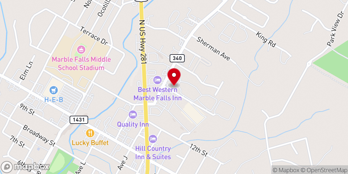 Map showing location of Connection Church