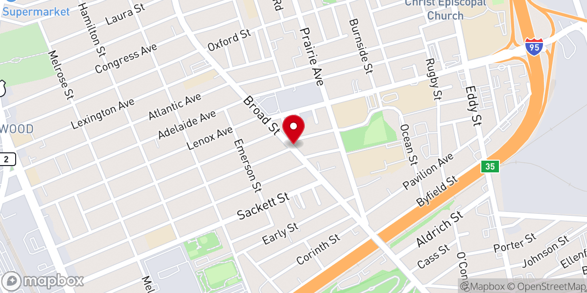Map showing location of International Alliance Church