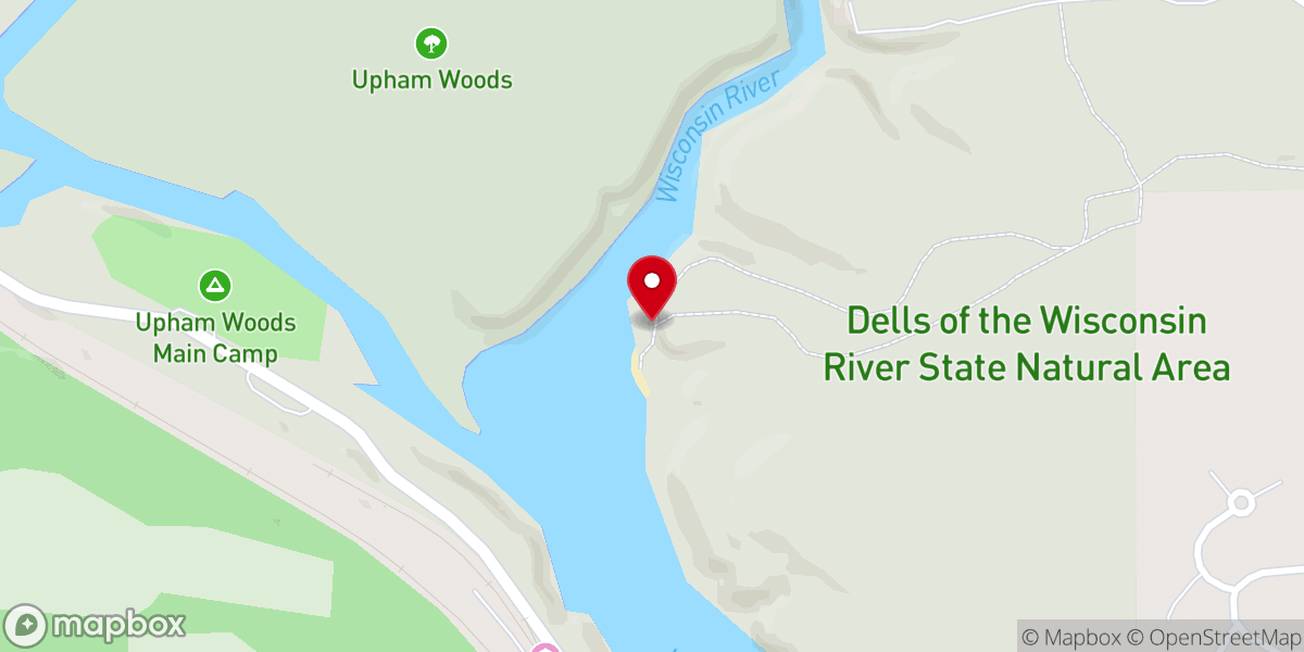 Map showing location of End of chapel Gorge trail