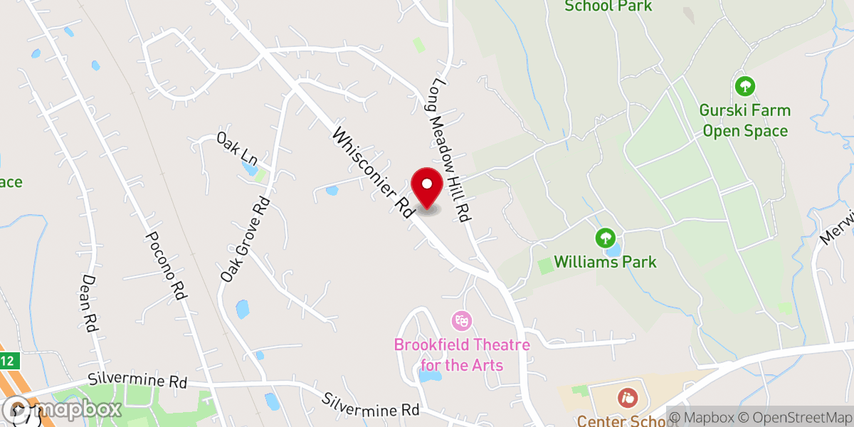 Map showing location of Our Lady Of Lourdes