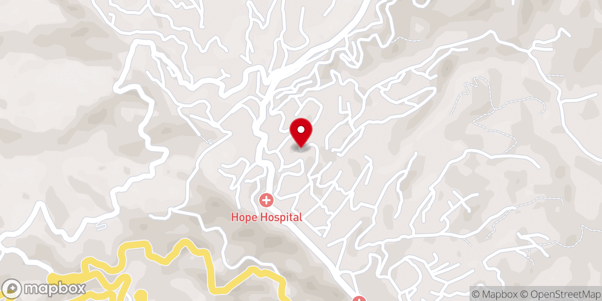 Map showing location of Gup