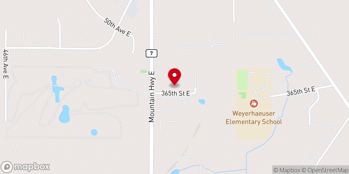 Map showing location of Tanwax Country Chapel