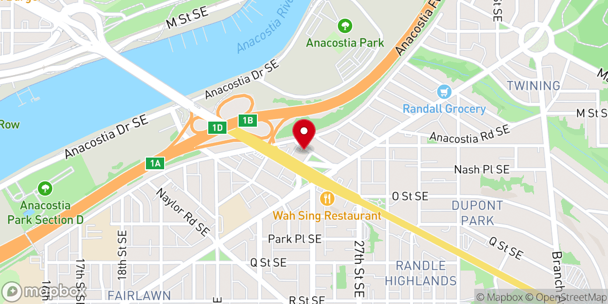 Map showing location of Life Support Ministries Inc