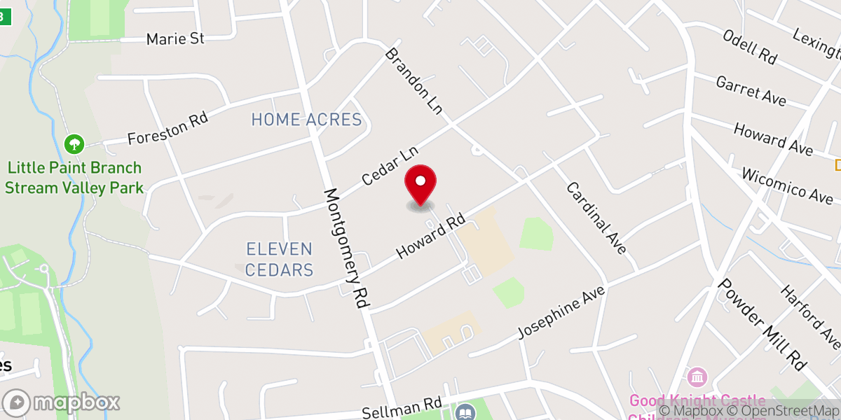 Map showing location of Life Changers Ministries Christian Center