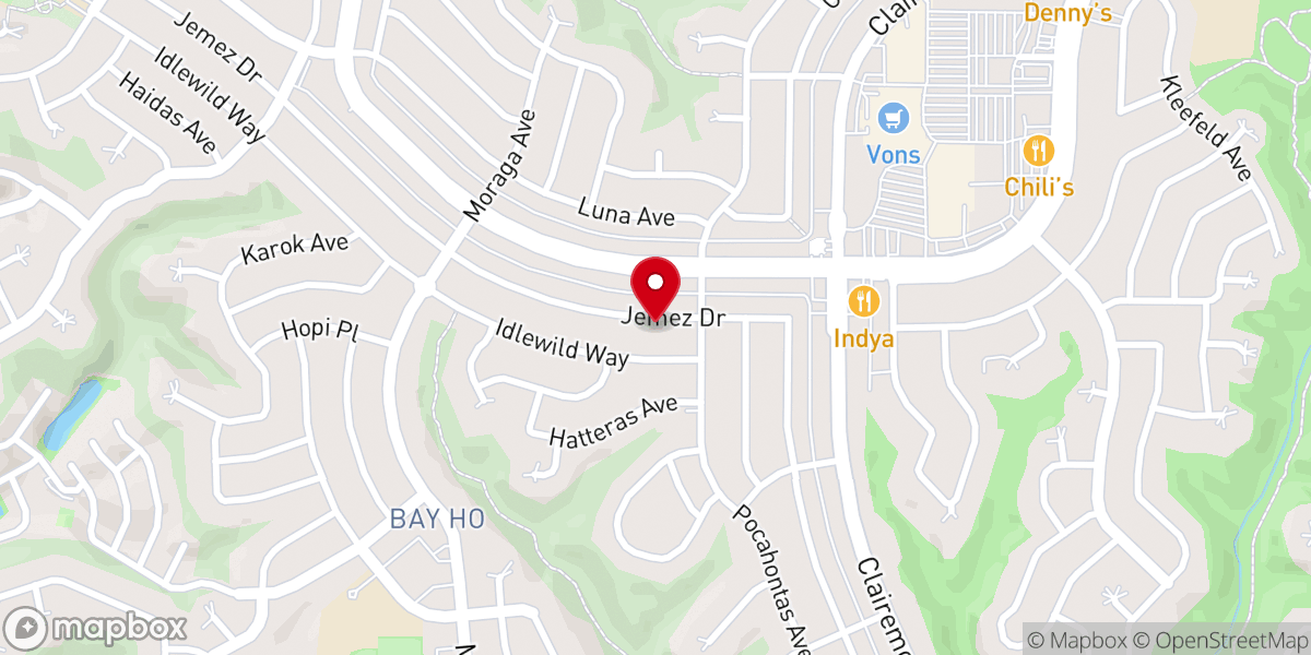Map showing location of Flourish San Diego
