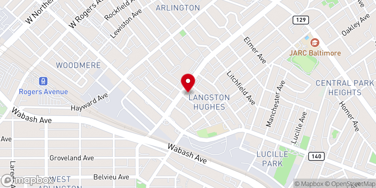 Map showing location of Share-it Ministries