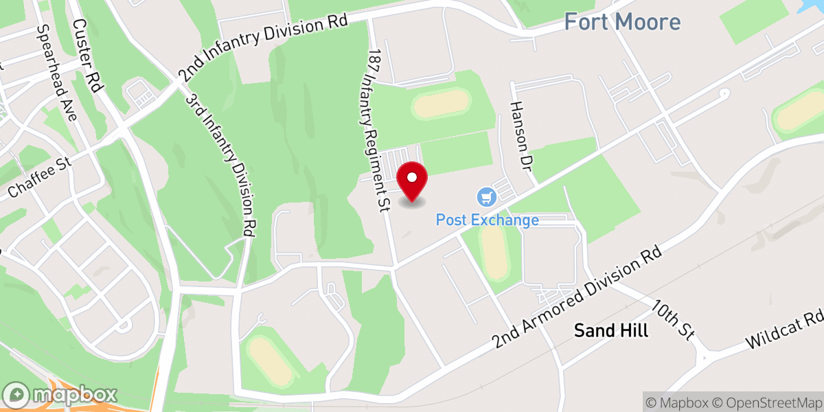Map showing location of The Church of Jesus Christ of Latter-day Saints