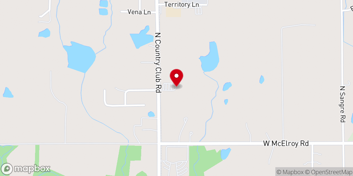 Map showing location of Meditations Weddings & Events