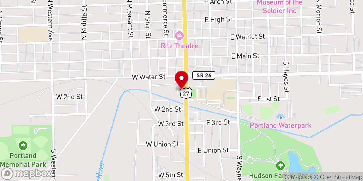 Map showing location of 2nd Chance at Life Ministries