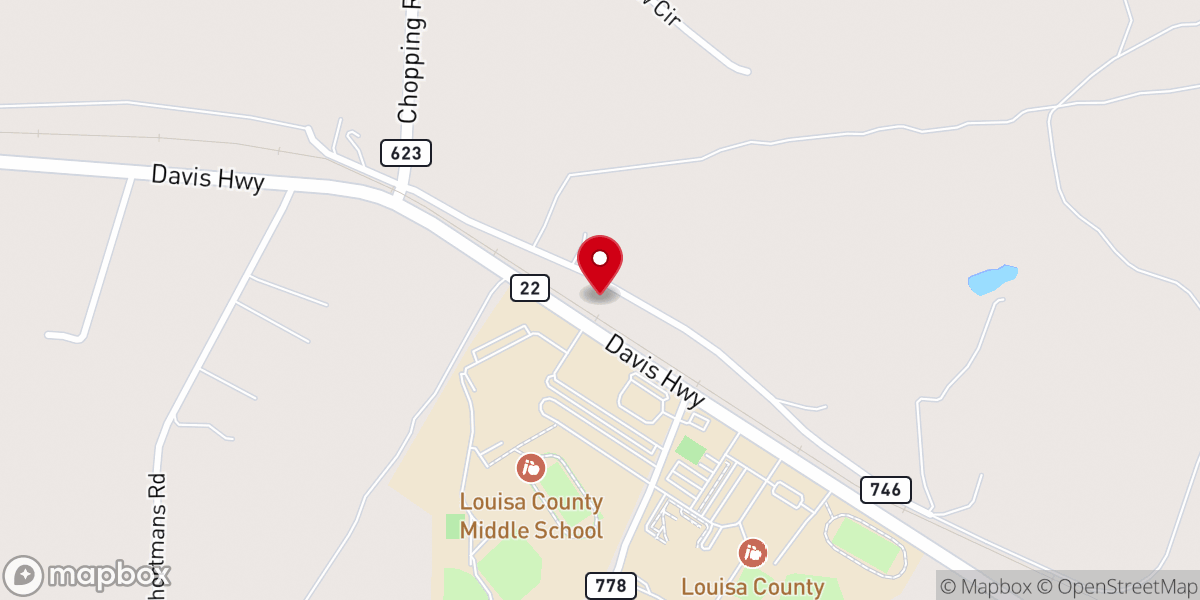Map showing location of Thessalonian Church
