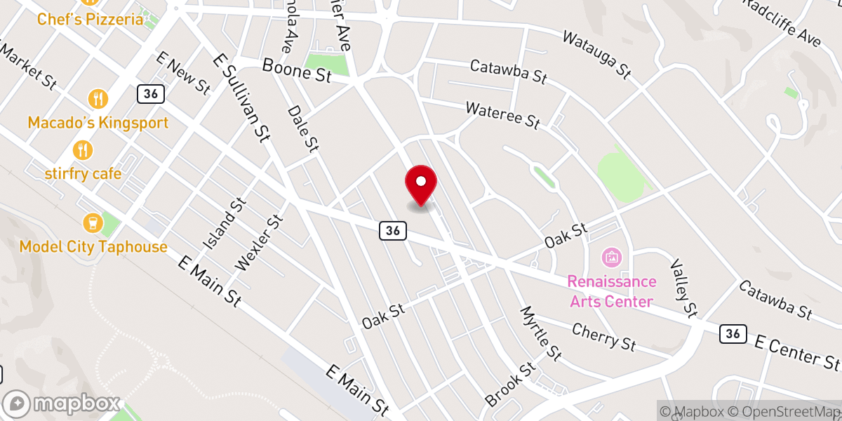 Map showing location of WRBT Mission Ministry Inc