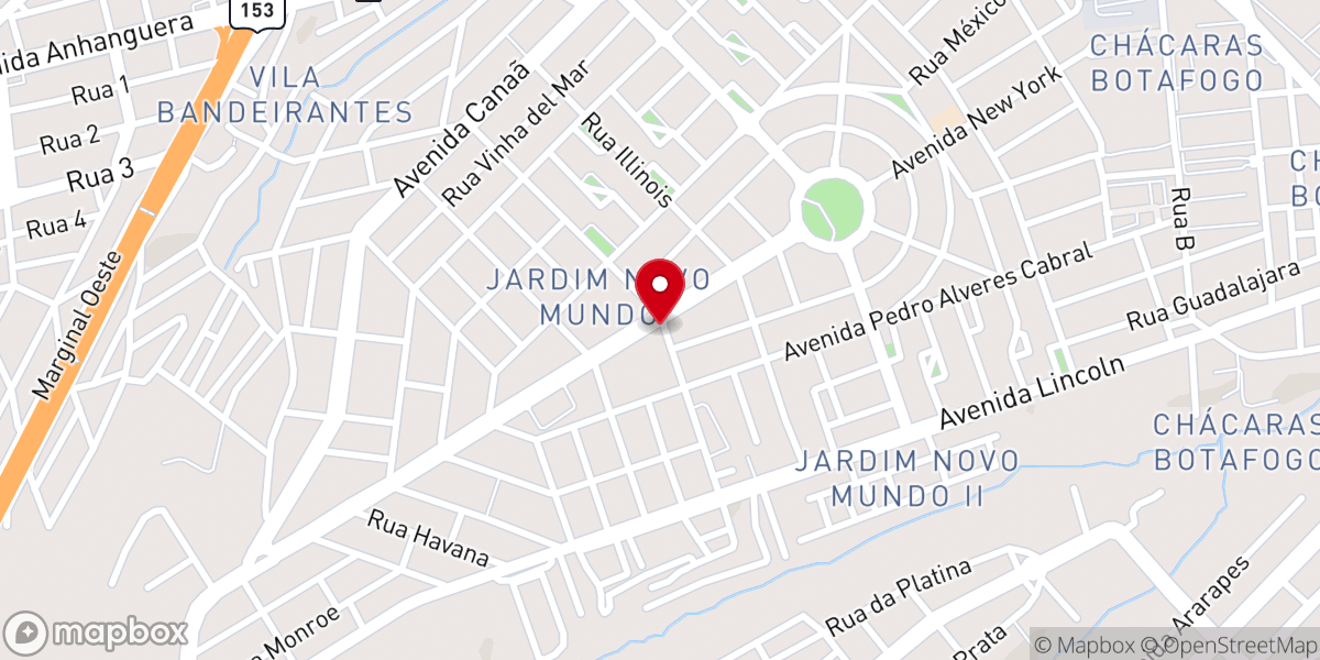 Map showing location of Igreja Pentecostal Lírio Do Vale