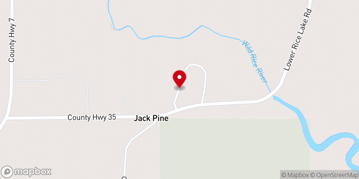 Map showing location of St. Philip's Episcopal Church