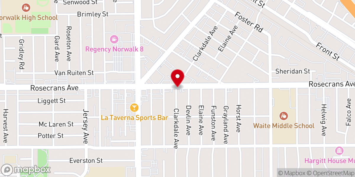 Map showing location of Ministerio Dos Olivos De Jesucristo Inc
