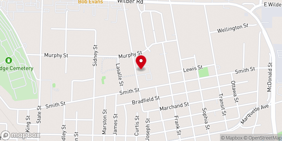 Map showing location of Safe Harbor