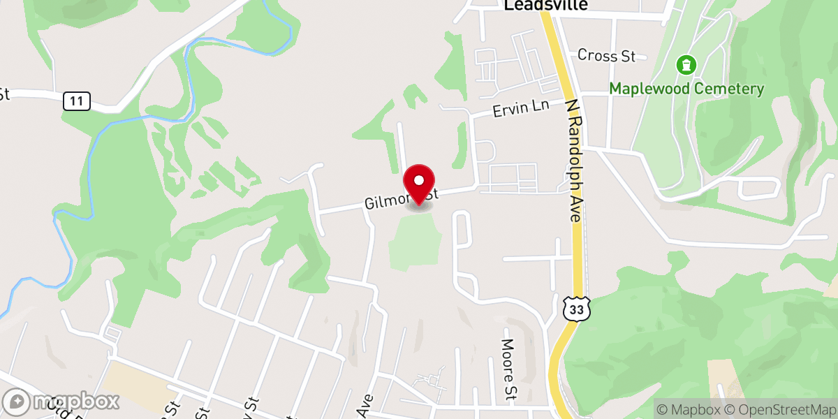 Map showing location of True Way Apostolic Church