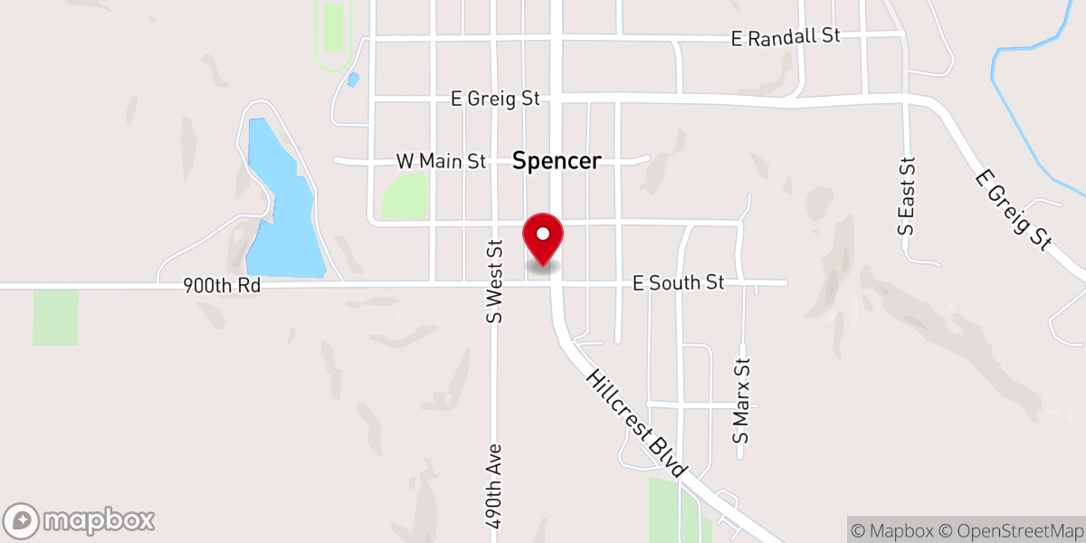 Map showing location of Wesleyan Church
