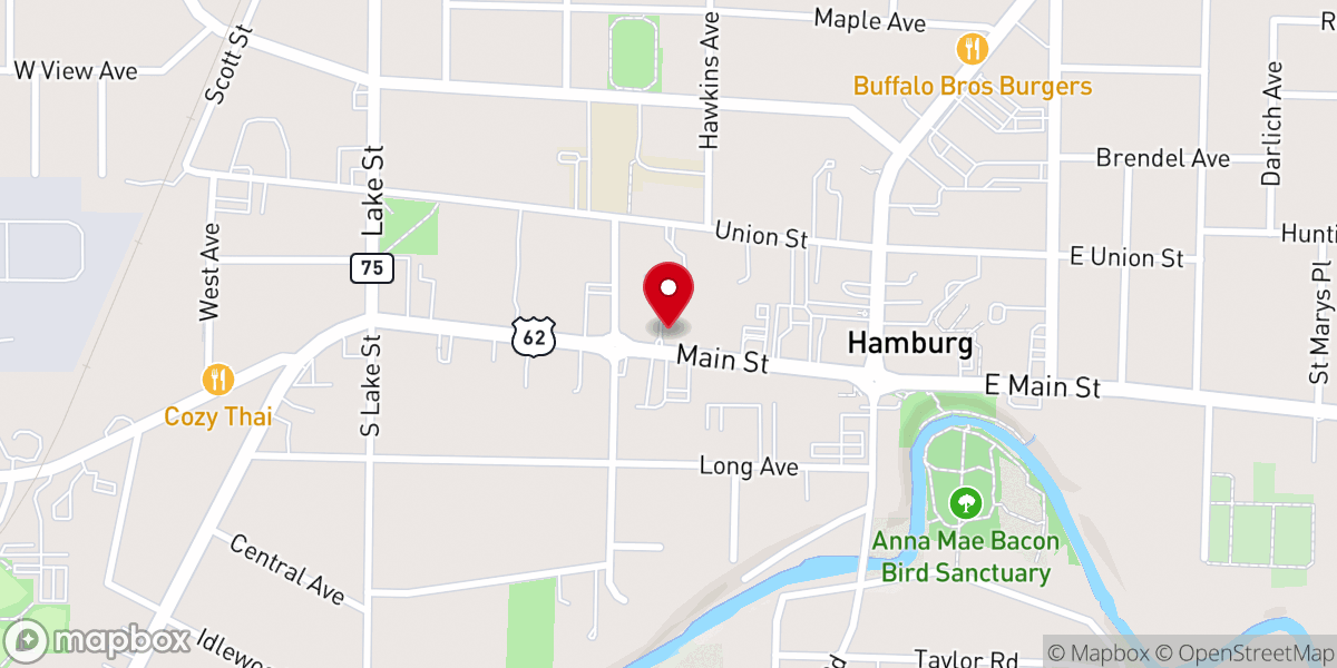 Map showing location of Sparks of Hope Recovery Support Center
