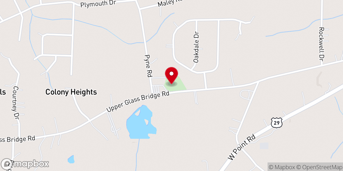 Map showing location of RS 1 - Loyd Presbyterian Church