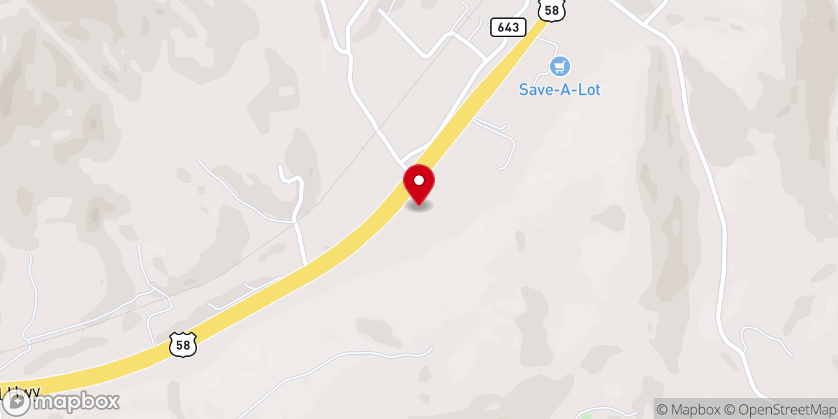 Map showing location of Greater Outreach Church of God