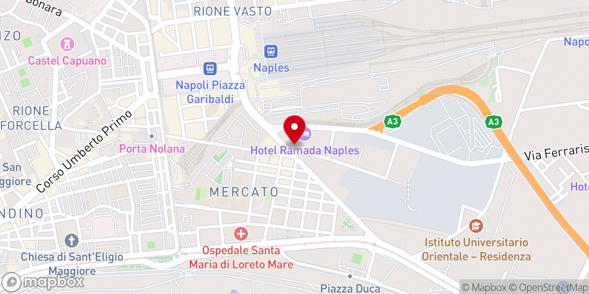 Map showing location of Chiesa di Sant'Anna alle Paludi