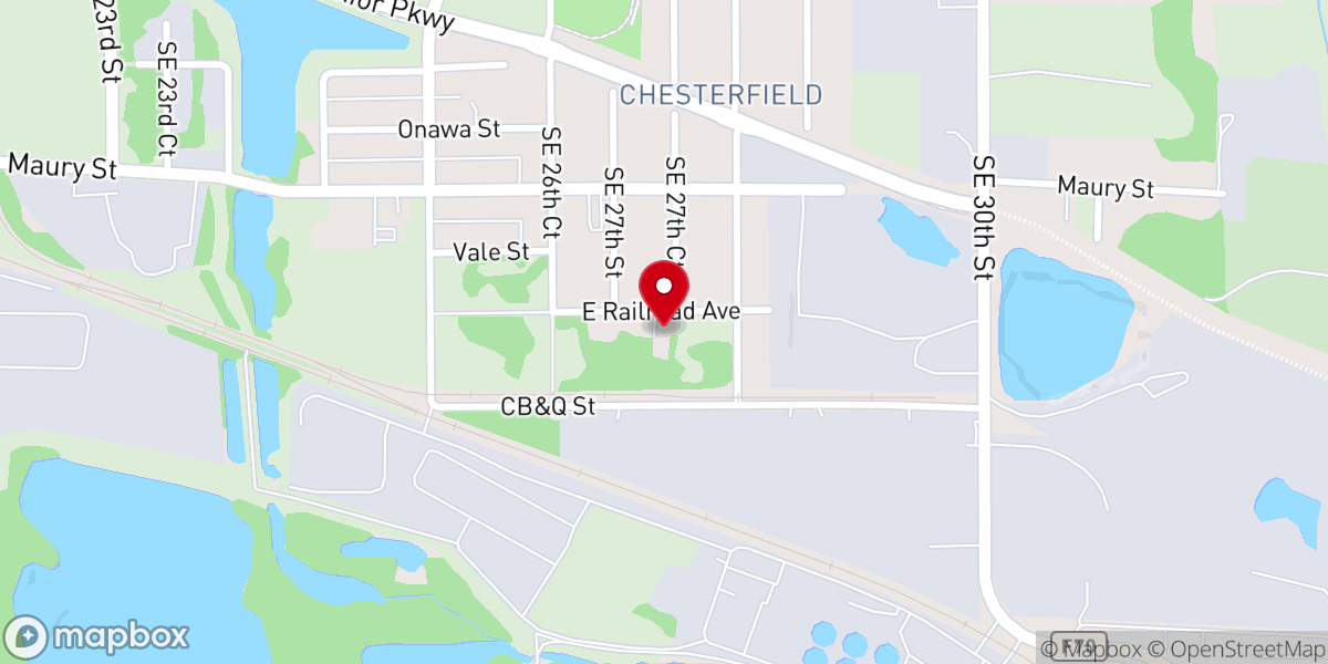 Map showing location of Bread of Life Church of God
