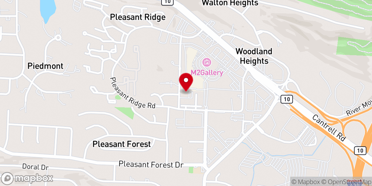 Map showing location of Fairview Park Church of Christ