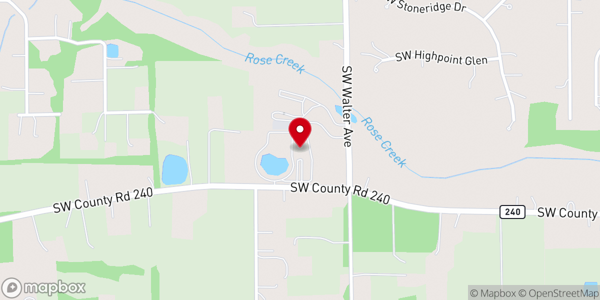 Map showing location of Fellowship Church of Lake City