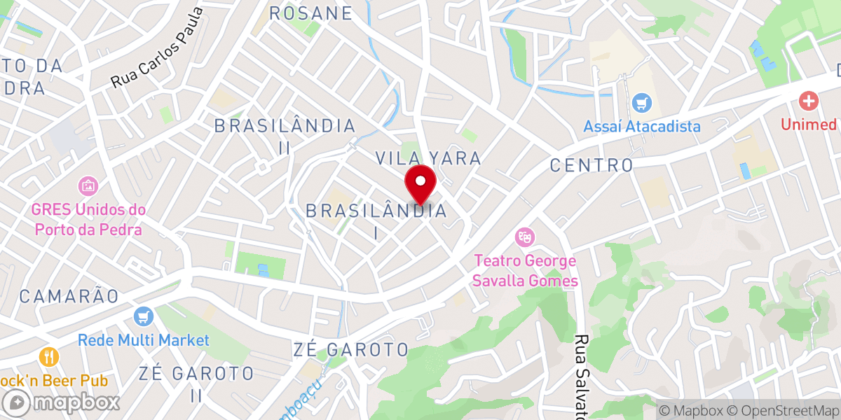 Map showing location of Igreja em São Gonçalo