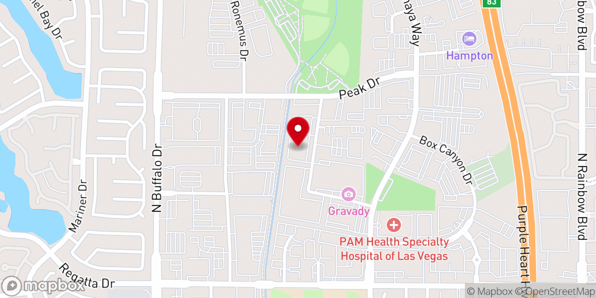 Map showing location of Calvary Chapel Meadow Mesa